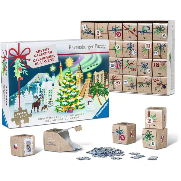 Adventný kalendár Minipuzzle