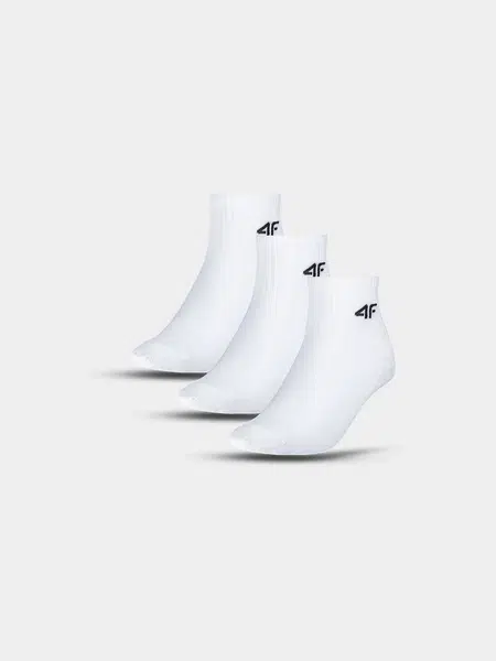 Children's Casual Socks Above the Ankle 4F (3pack) - Multicolor