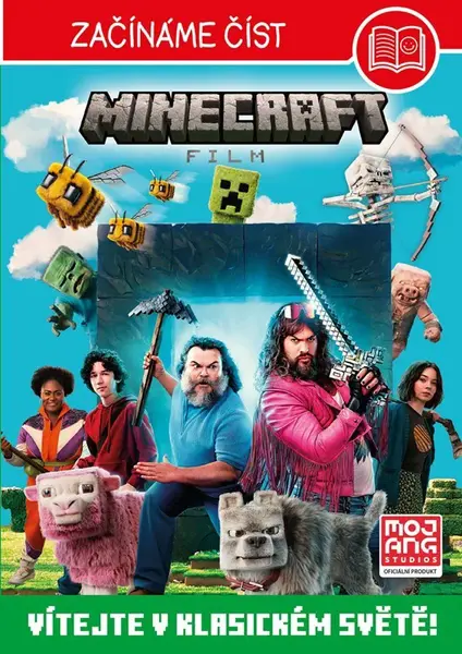 Minecraft film Začínáme číst