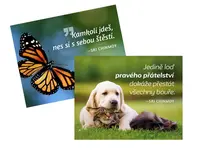 magnety na lednici Kamkoli jdeš + Jedině loď (2 kusy)