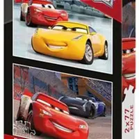 Puzzle 2x77 Auta Závodníci