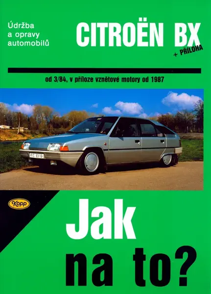 Citroën BX 16,17 A 19 od 3/84