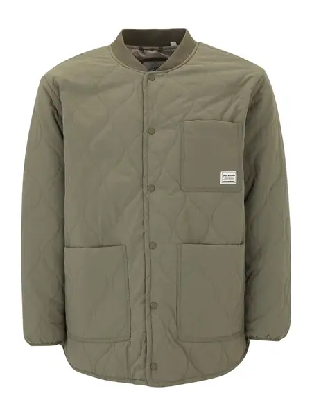 Jack & Jones Plus Prechodná bunda 'JJHERO'  olivová