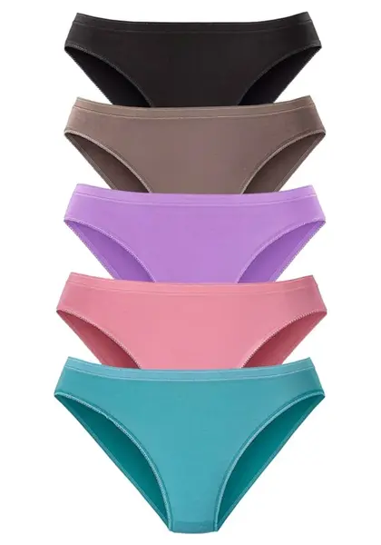 PETITE FLEUR Nohavičky  béžová / pastelovo modrá / fialová / koralová / čierna