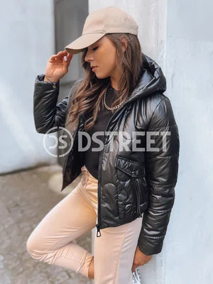 Dámská prošívaná bunda LILYWOOL Barva černá DSTREET