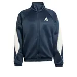 ADIDAS SPORTSWEAR Športová mikina so zipsom 'Stadium'  tmavomodrá / biela