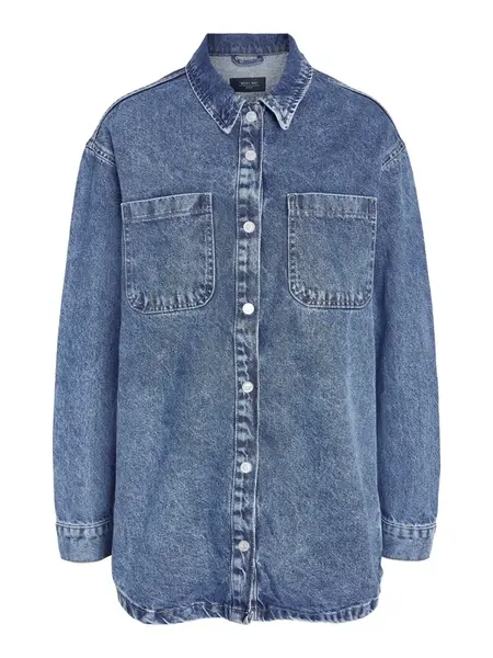 Noisy may Prechodná bunda 'NMAlva'  modrá denim