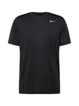 NIKE Funkčné tričko  čierna / šedobiela