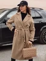 Dámský oversize kabát CAMELLYN