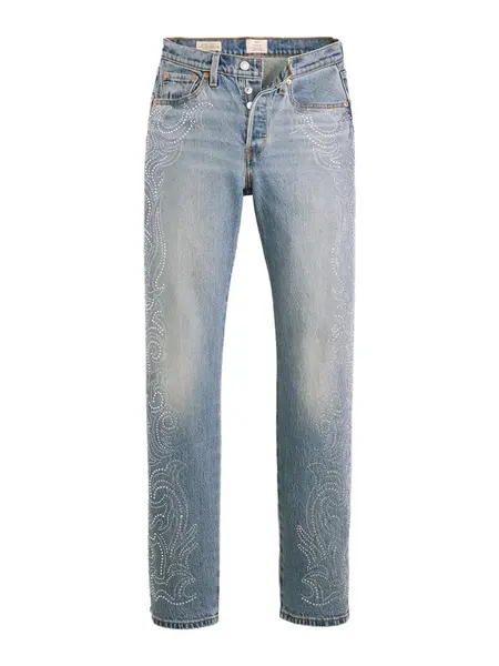 LEVI'S ® Džínsy 'BEYONCÉ x Levi’s 501'  svetlomodrá