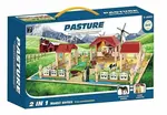 Stavebnice farma – Pasture 2v1 s figurkami zvířat