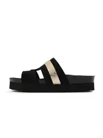 Bayton Šľapky 'Melfi'  zlatá / čierna