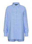 PIECES Blúzka 'PCMELIA'  svetlomodrá