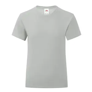 Iconic Fruit of the Loom Girls' T-shirt