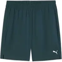 Puma M TAD ESSENTIALS 7 WOVEN SHORT Pánske športové kraťasy, tmavo zelená, veľkosť