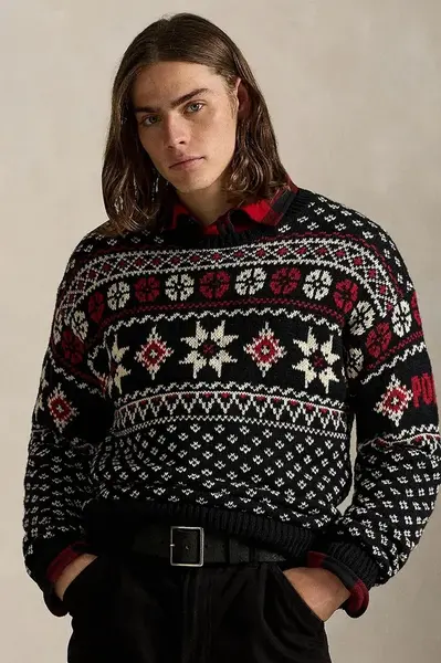 Svetr s příměsí kašmíru Polo Ralph Lauren