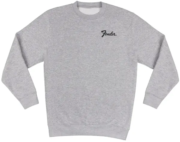 Fender SM Transition Logo Sweatshirt Athletic Gray M