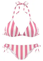 VENICE BEACH Bikiny  ružová / biela