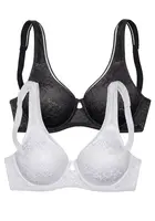 PETITE FLEUR Podprsenka  čierna