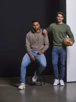 Authentic Russell Olive Men's Sweatshirt