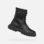 Black women's ankle boots Geox Lamidie + Grip ABX - Women's