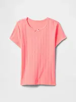 GAP Dětské žebrované tričko - Holky