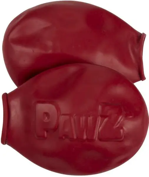 Pawz topánky pre psov S - 12 ks (červené)