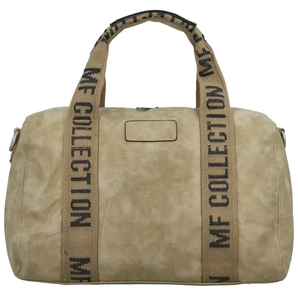 Stylová cestovní dámská koženková taška Morfeus, béžová