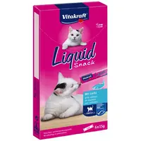 Vitakraft Liquid Snack s lososem pro kočky 1 balení