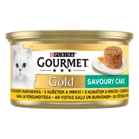 Gourmet Gold Savoury Cake kuře + mrkev 12 x 85 g