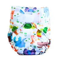 GaGa's pleny Novorozenecké svrchní kalhotky Zoo