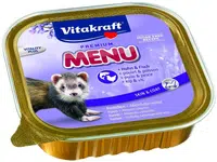 Vitakraft Menu konzerva s hydinou a rybou pre fretky 100 g