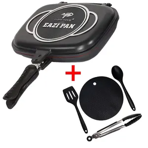 Giants fishing pánev na vaření eazi pan large + sada silikonového náčiní eazi utensil set