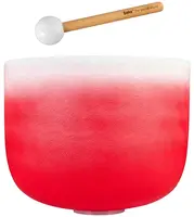 Sela Crystal Singing Bowl Chakra 14" - Red, Root, C (432Hz)