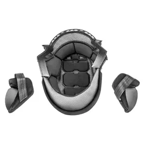 Lícnice a klobouk pro přilby Cassida Handy černá M