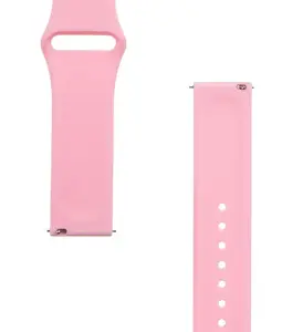 Silikonový řemínek Tactical 435 Clasic 20mm, růžová