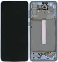LCD + dotyk + přední kryt pro Samsung Galaxy A33 5G, awesome black ( Service Pack )