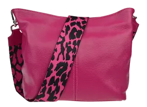 NovaKabelka.cz Prisca Fuxia Scura s přídavným popruhem III