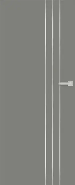 Bezobložkové dveře Intersie Lux 103 Nerez