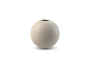 Váza Ball, 8cm, písek - COOEE