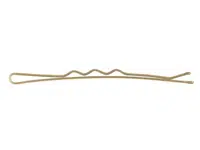 Vlnitá sponka Sibel Wavy - 5 cm, zlatá - 500 g (940005152) + dárek zdarma