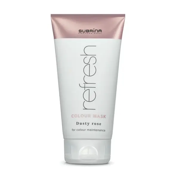 Vyživující barvicí maska Subrina Professional Refresh Colour Mask Dusty Rose - světle růžová, 150 ml (060491) + dárek zdarma