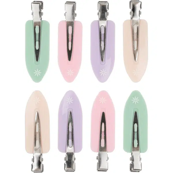 Brushworks No Crease Clips sponky do vlasů Pastel