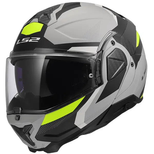 Překlopná přilba LS2 FF910 Advant II Triple Light Grey P/J S (55-56)