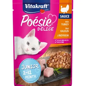 Vitakraft Poésie Délice Sauce Junior krůtí 85 g