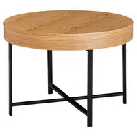 MID.YOU KONFERENČNÍ STOLEK, barvy dubu, dřevo, kompozitní dřevo, 69/69/49 cm