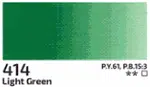 Akrylová barva Rosa 75ml – 414 light green