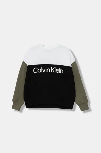 Dětská bavlněná mikina Calvin Klein Jeans