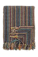 Přehoz Bloomingville 160x130 cm modrá barva