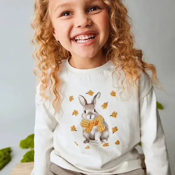 Bavlněné tričko s dlouhým rukávem Mayoral